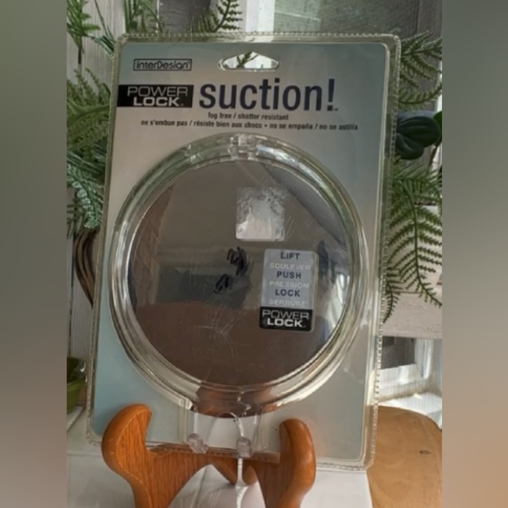 Suction Mirror by InterDesign